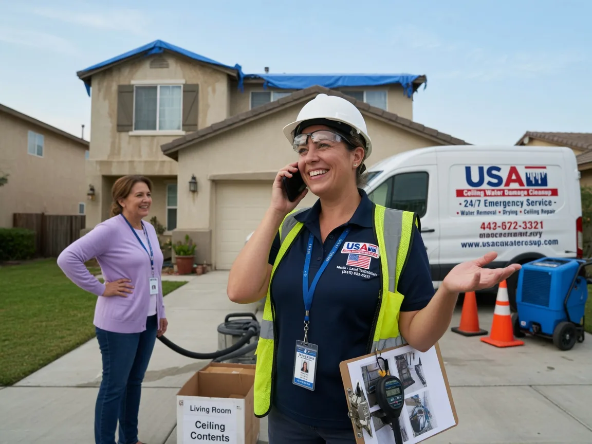 Ceiling Water Damage Restoration Cable, WI FAQs
